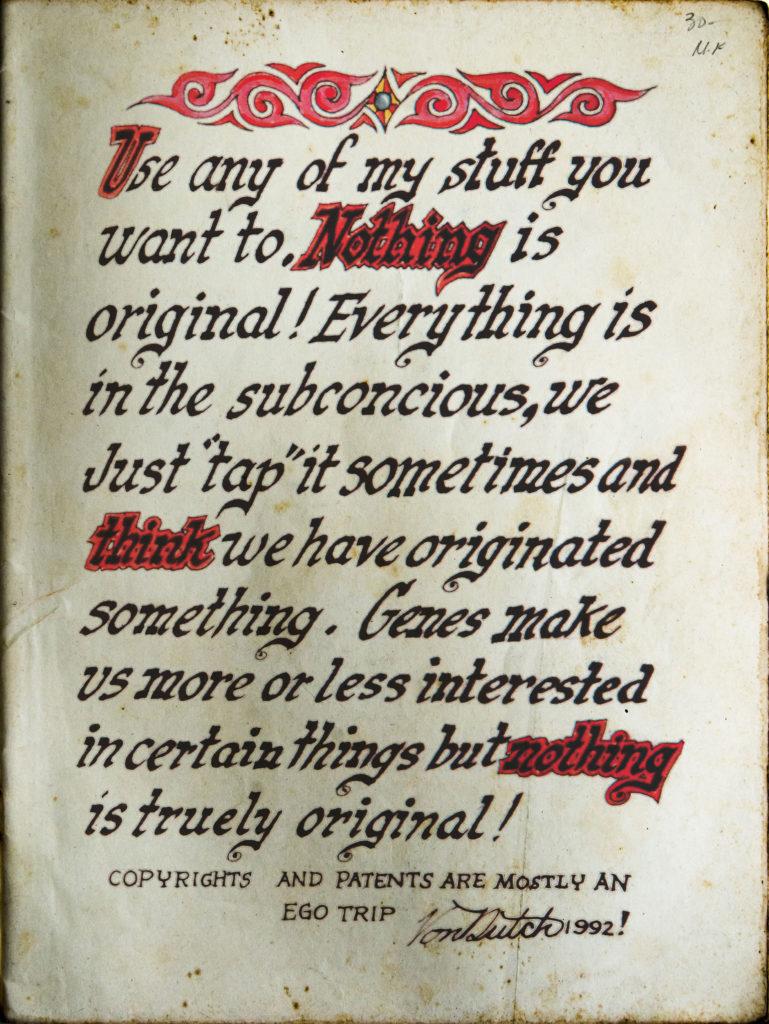Nothing is original