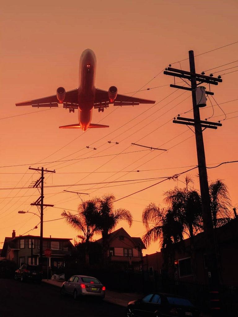 Los Angeles Flight Path