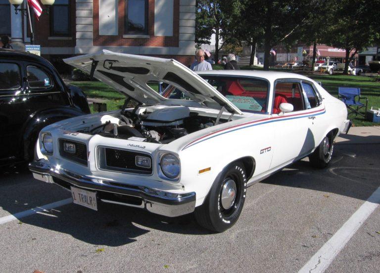 1974 GTO in Cameo White