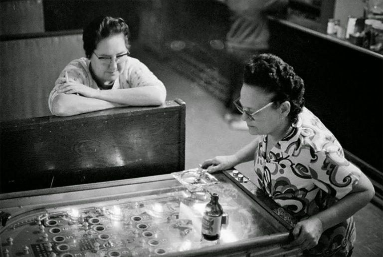 Grandma sure played a mean pinball
