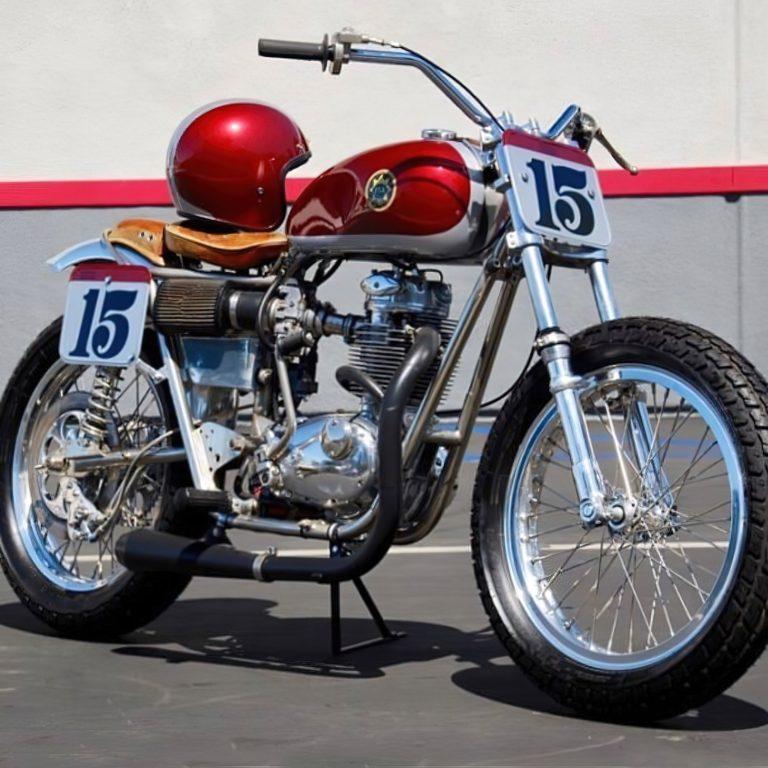 1962 BSA 250cc cafe racer