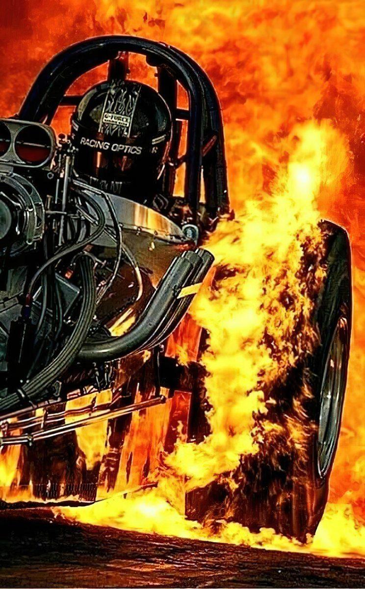Slingshot Dragster Drivers Had Balls of Steel