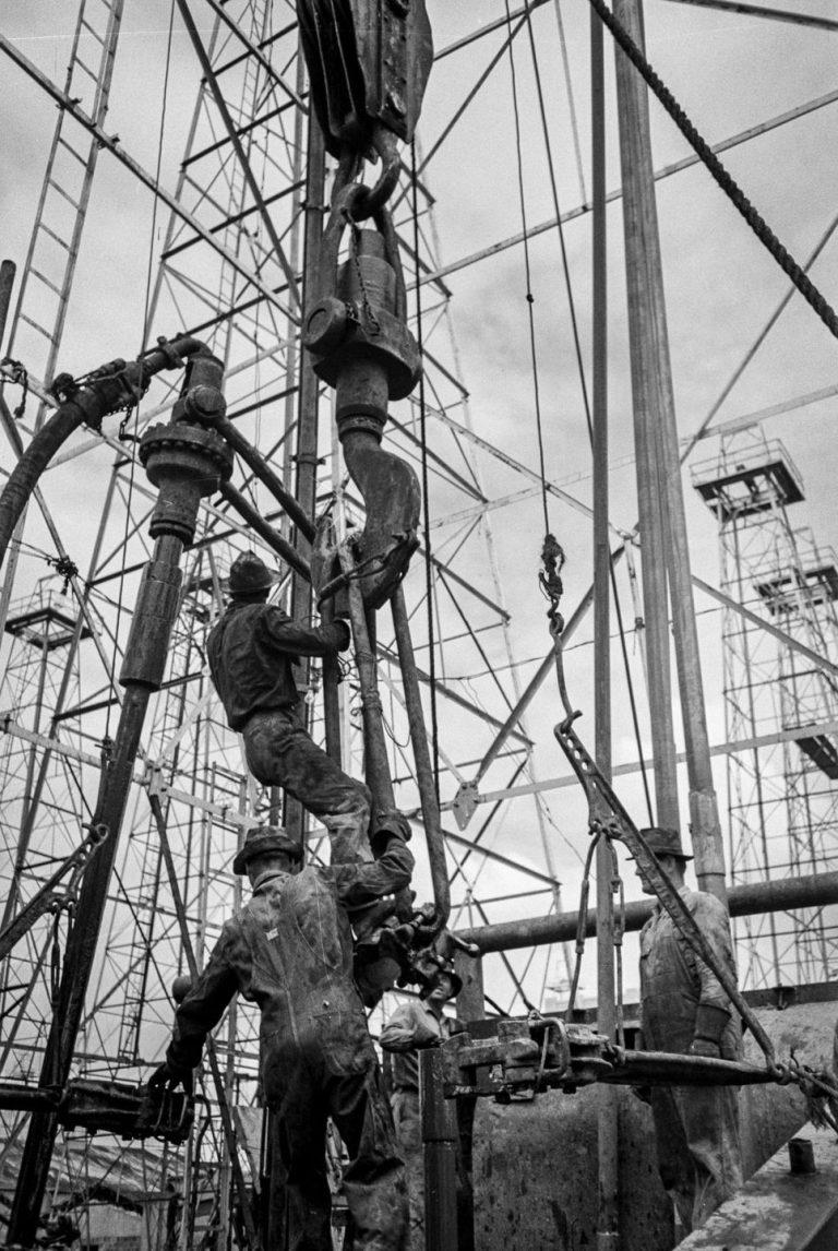 1930s Roughnecks Drill for Oil in the East Texas Oil Field