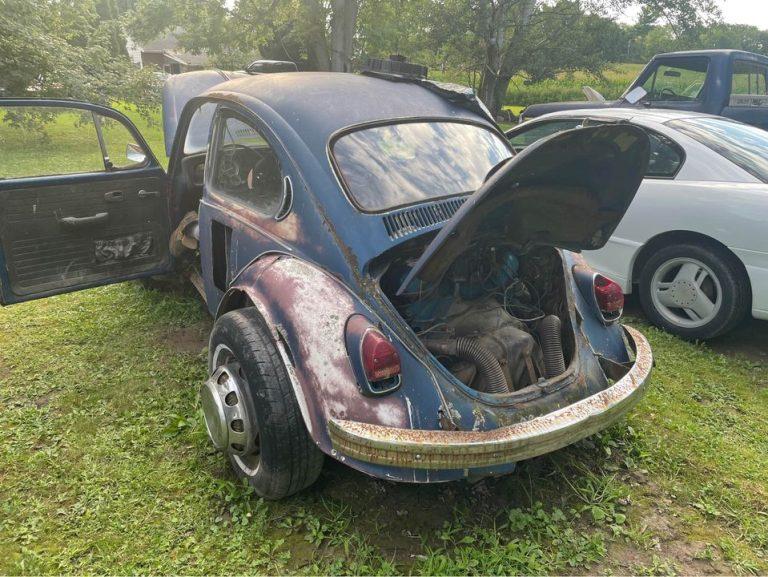 1968 VW Bug packing an Oldsmobile 455 Big Block