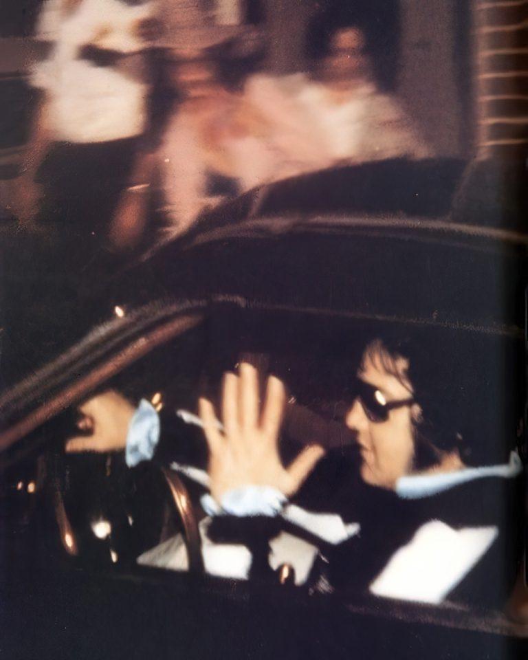 The last photo of Elvis Presley