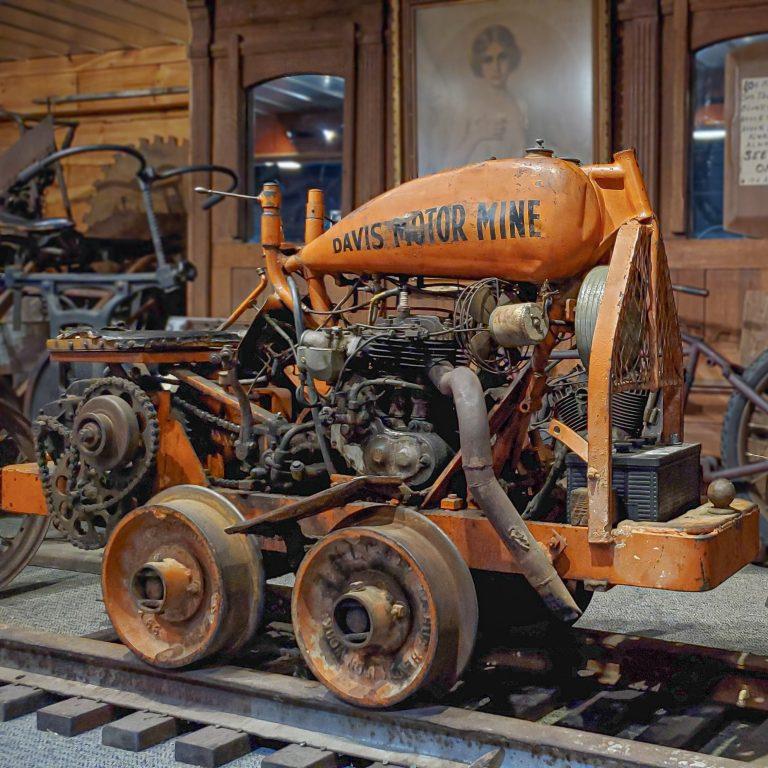 The Davis Motor Mine Cart