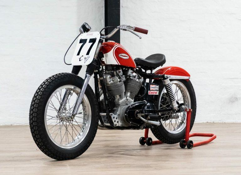 A Rare 1961 Harley-Davidson Sportster XLR 883 TT Racer