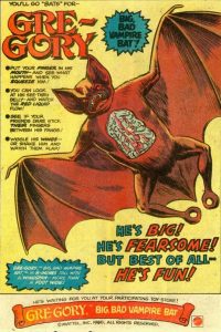 Gre-Gory the Vampire bat of childhood disappointment