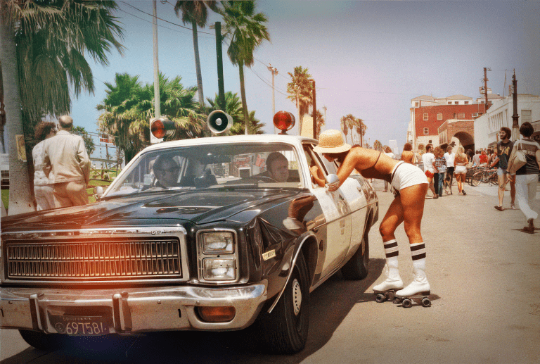 LAPD Roller Skater Interrogation