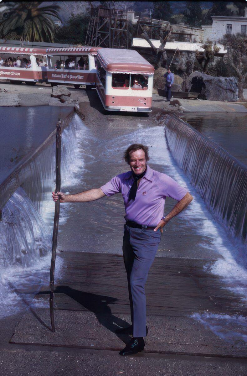 Charlton Heston Parts The Red Sea