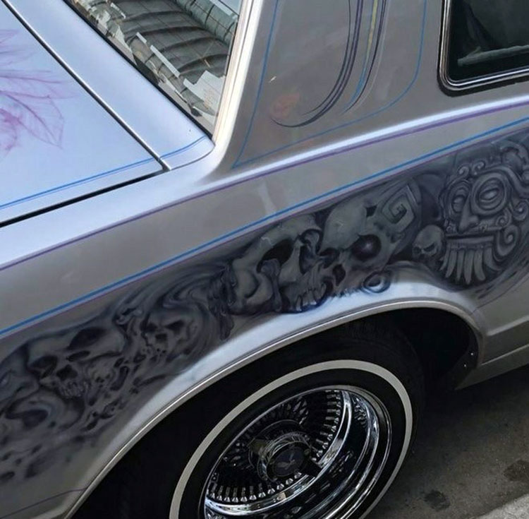 Monte Carlo Sporting Airbrushed Skulls
