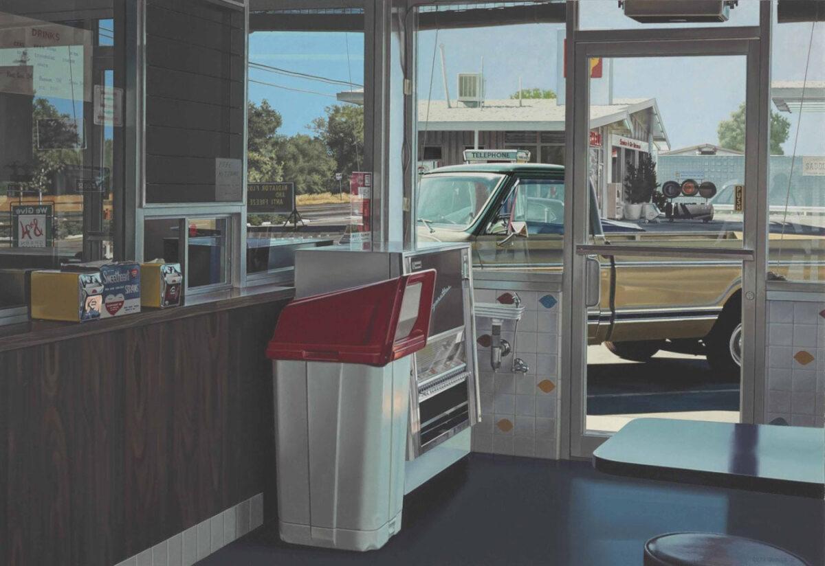 you can go off into strange dark areas, and always come back to the safety of the diner
