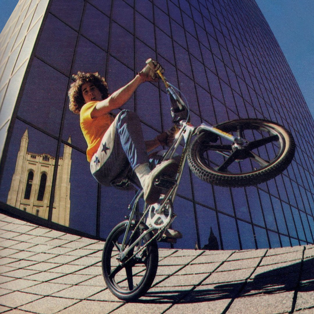 Bob Haro on his 1981 Torker LPX