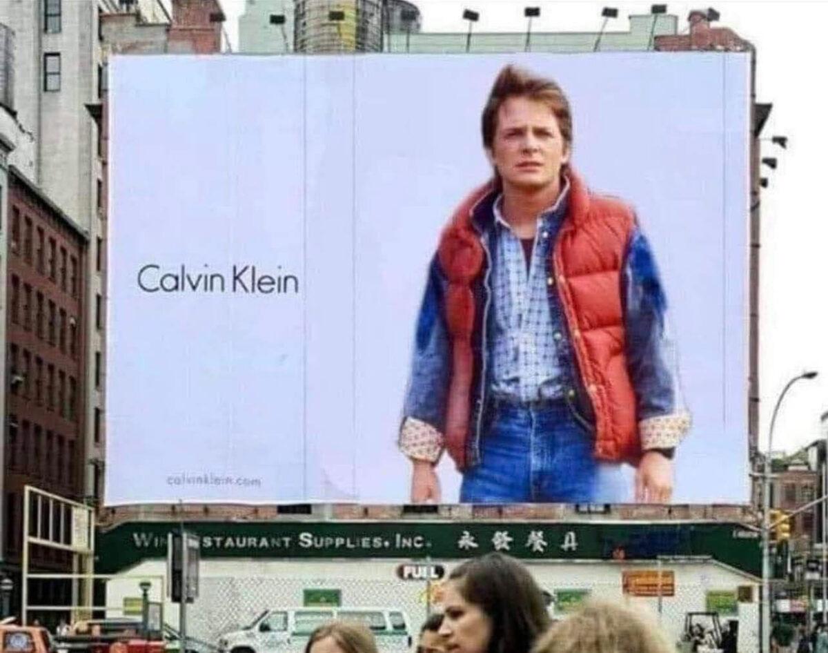Best Calvin Klein Billboard Ever