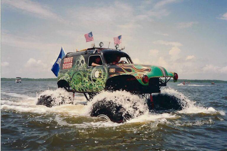 When Grave Digger Drove Across Currituck Sound